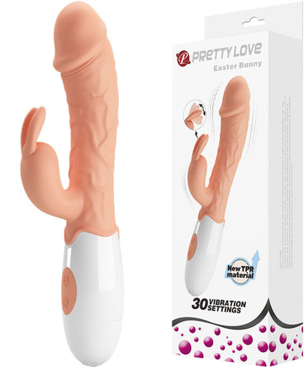PRETTY LOVE - EASTER BUNNY VIBRATOR WITH STIMULATOR