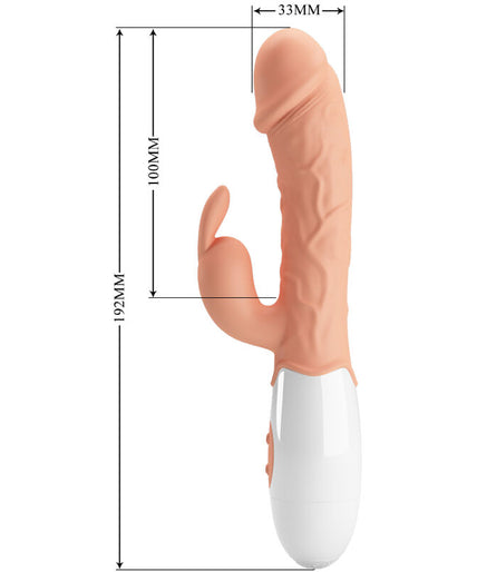 PRETTY LOVE - EASTER BUNNY VIBRATOR WITH STIMULATOR