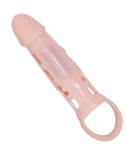 PRETTY LOVE - HARRISON PENIS EXTENDER COVER WITH VIBRATION AND STRAP 13.5 CM