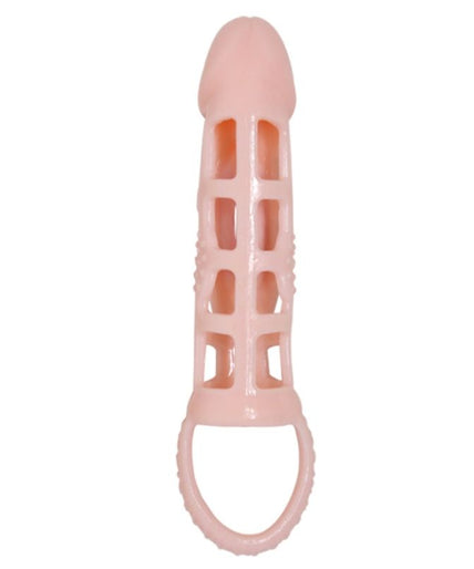 PRETTY LOVE - HARRISON PENIS EXTENDER COVER WITH VIBRATION AND STRAP 13.5 CM