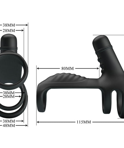 PRETTY LOVE - ELASTIC SOFT SILICONE EXTENSION SLEEVE