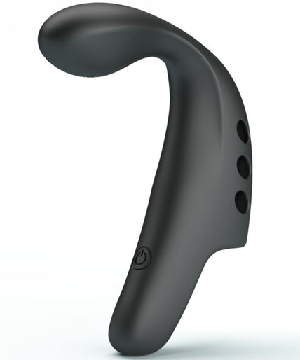 PRETTY LOVE - BLACK GORGON VIBRATOR THIMBLE