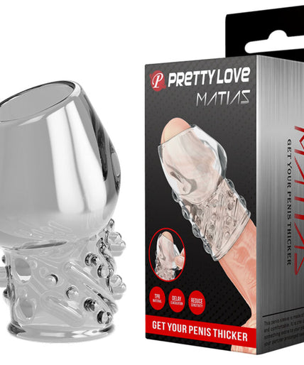 PRETTY LOVE - MATIAS TRANSPARANTE PENIS DIKKER