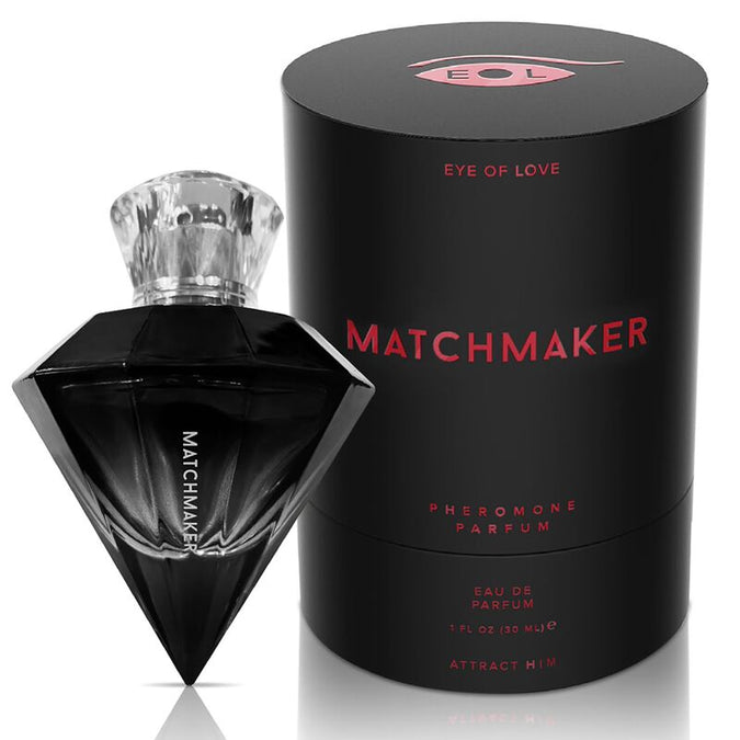 EYE OF LOVE - MATCHMAKER BLACK DIAMOND LGBTQ PARFUM MET FEROMONEN VOOR HEM 30 ML