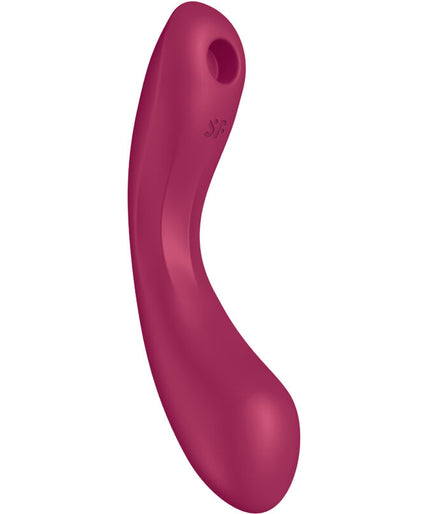 Satisfyer – Curve Trinity 1 Luchtdrukvibrator Rood