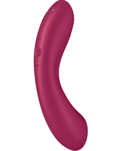 Satisfyer – Curve Trinity 1 Luchtdrukvibrator Rood
