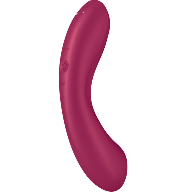 Satisfyer – Curve Trinity 1 Luchtdrukvibrator Rood