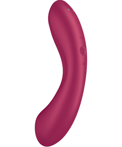 Satisfyer – Curve Trinity 1 Luchtdrukvibrator Rood