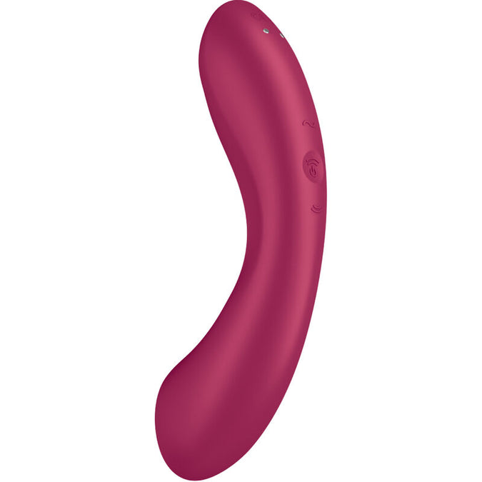 Satisfyer – Curve Trinity 1 Luchtdrukvibrator Rood