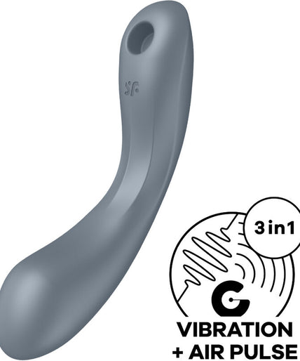 Satisfyer – Curve Trinity 1 Air Pulse Vibration Grey
