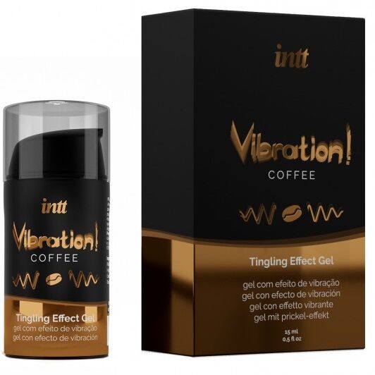 INTT MASSAGE & ORAL SEX - HET EFFECT IS HETE KOFFIE SMAAK MASSAGEGEL