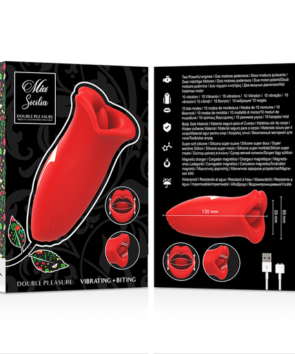 Mia – Sicilia Double Pleasure Vibrating + Biting