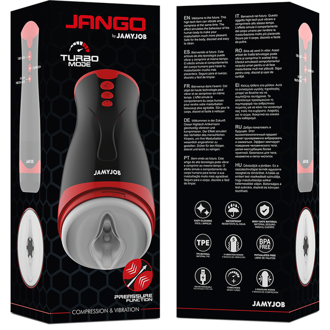 Jamyjob – Jango Compression And Vibration Masturbator