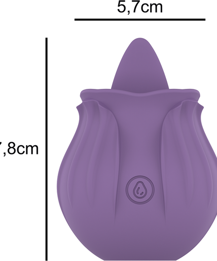 Intense – Violet Cl Toris Stimulator 10 Vibrations Lilac
