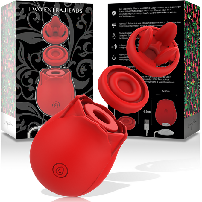 MIA - TWEEHOOFDIGE CLITORALE STIMULATOR LUXE EDITIE