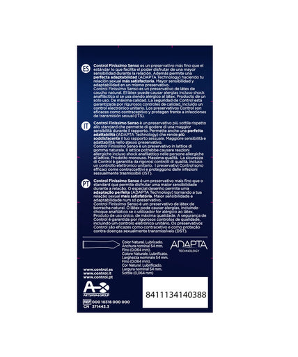 CONTROL - ADAPTA SENSO CONDOMS 12 STUKS