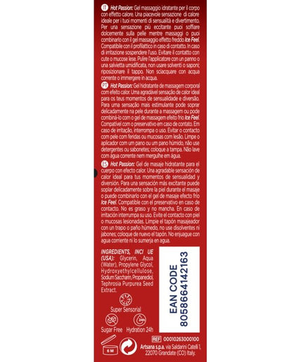 CONTROL - HOT PASSION 3 IN 1 GEL 200 ML