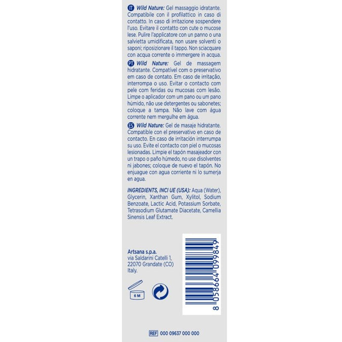 CONTROL - WILD NATURE MASSAGEGEL 3-IN-1 200 ML