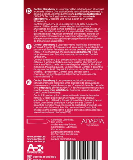 CONTROL - ADAPTS STRAWBERRY 12 UNITS
