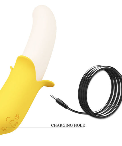Pleasurements – Pretty Love – Banana Geek Stotende Vibrator Zwart