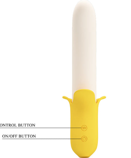 Pleasurements – Pretty Love – Banana Geek Stotende Vibrator Zwart
