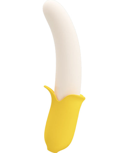 Pleasurements – Pretty Love – Banana Geek Stoßender Vibrator Schwarz