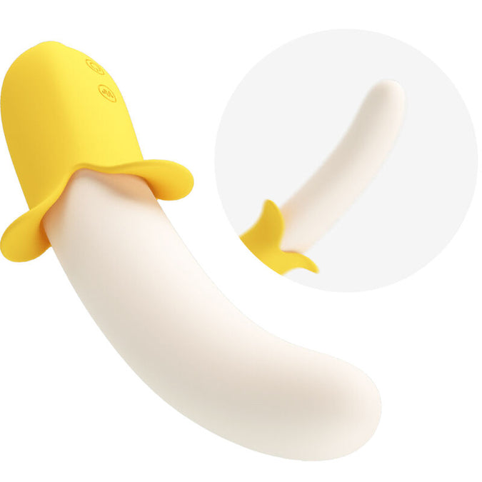 Pleasurements – Pretty Love – Banana Geek Thrusting Vibrator Black