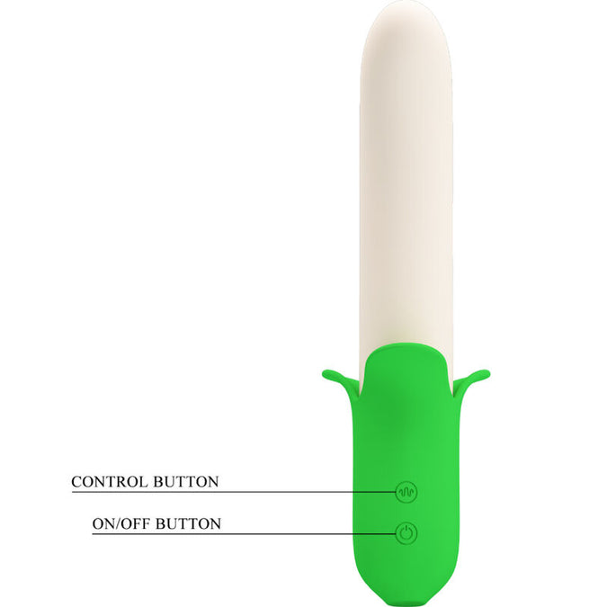 Pleasurements – Pretty Love – Banana Knight Vibrator Light Green
