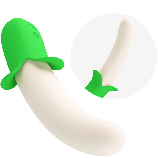 Pleasurements – Pretty Love – Banana Knight Vibrator Light Green