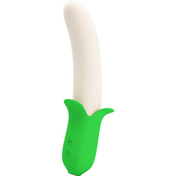 Pleasurements – Pretty Love – Banana Knight Vibrator Light Green