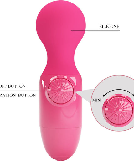 PRETTY LOVE - MAGENTA MINI PERSONAL MASSAGER