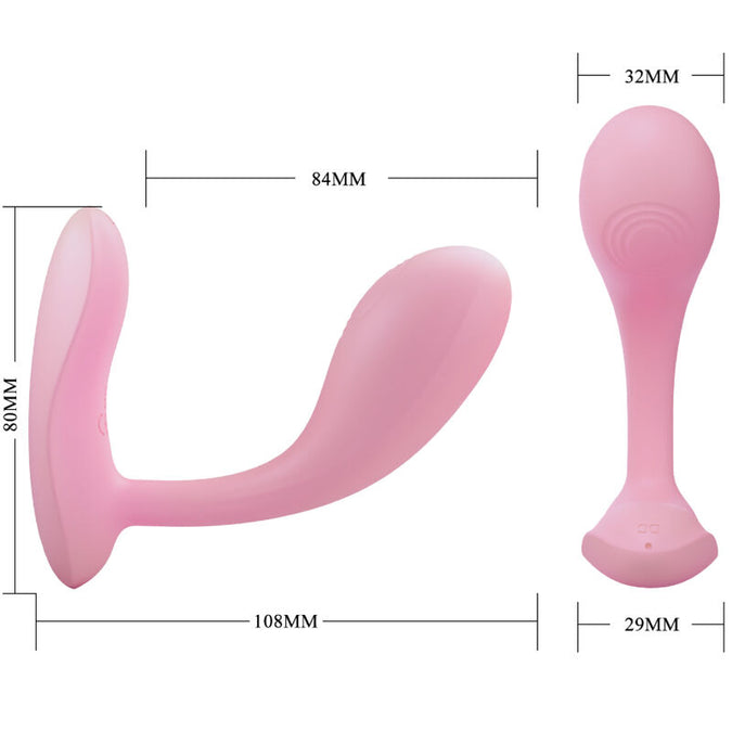 Pretty Love – Baird G – Spot 12 Vibrations Rechargeable Pink App
