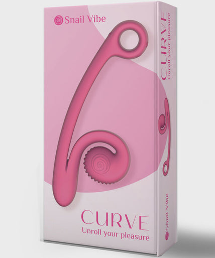SNAIL VIBE - CURVE VIBRATOR PINK