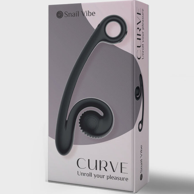 Snail Vibe – Curve Vibrator Black