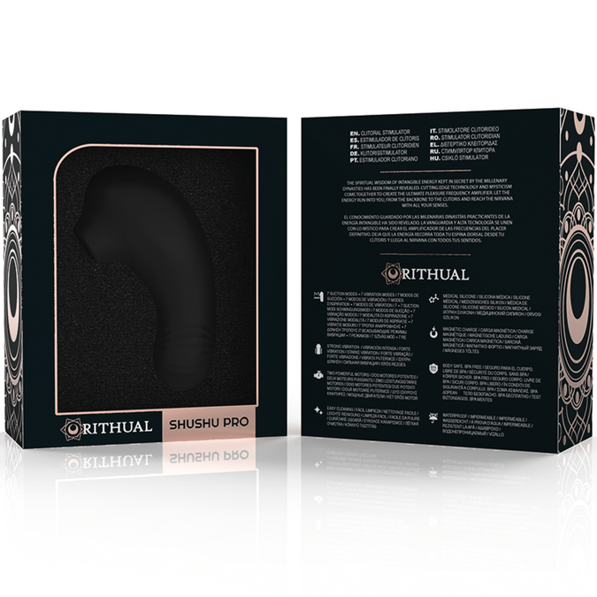 Rithual – Shushu Pro Pocket Clitoris Stimulator 2 Powerful Jet Motors