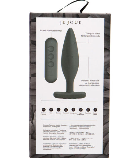 JE JOUE - EGON PLUG ANAL VIBRATOR BLACK