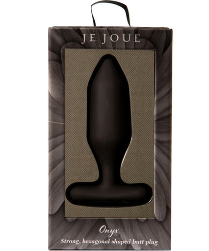 JE JOUE - ONYX ANAL PLUG VIBRATOR BLACK