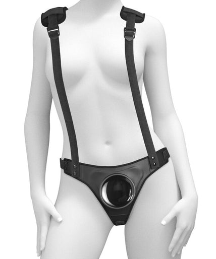 PIPEDREAMS - BODY DOCK STRAP-ON SUSPENDERS