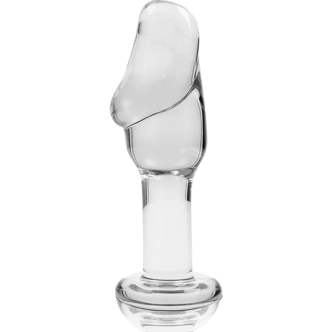 NEBULA SERIE VAN IBIZA - MODEL 6 ANALE PLUG BOROSILICAATGLAS HELDER 12,5 CM -O- 4 CM