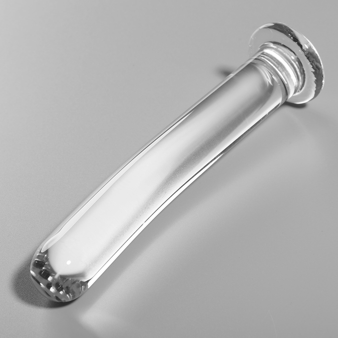 NEBULA SERIES BY IBIZA - MODEL 9 DILDO BOROSILICAATGLAS HELDER 15,5 CM -O- 2,5 CM