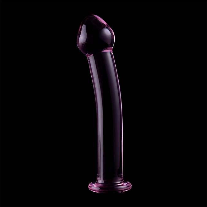 NEBULA SERIES BY IBIZA - MODEL 11 DILDO BOROSILICAATGLAS ROZE 16 CM -O- 3 CM