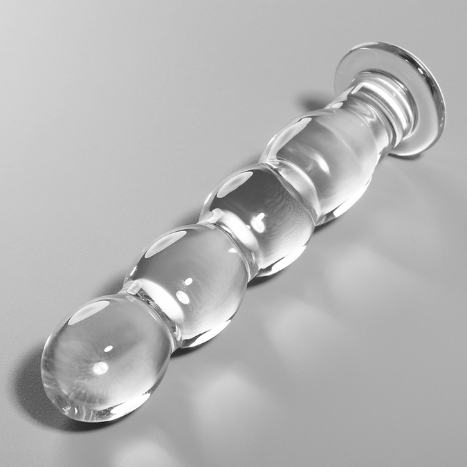 NEBULA SERIE DOOR IBIZA - MODEL 10 DILDO BOROSILICAATGLAS HELDER 16,5 CM -O- 3,5 CM