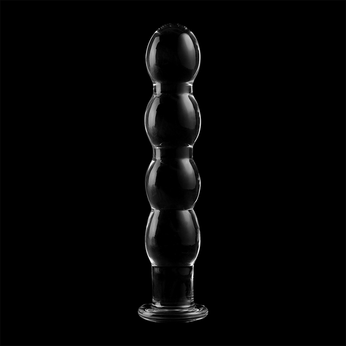 NEBULA SERIE DOOR IBIZA - MODEL 10 DILDO BOROSILICAATGLAS HELDER 16,5 CM -O- 3,5 CM