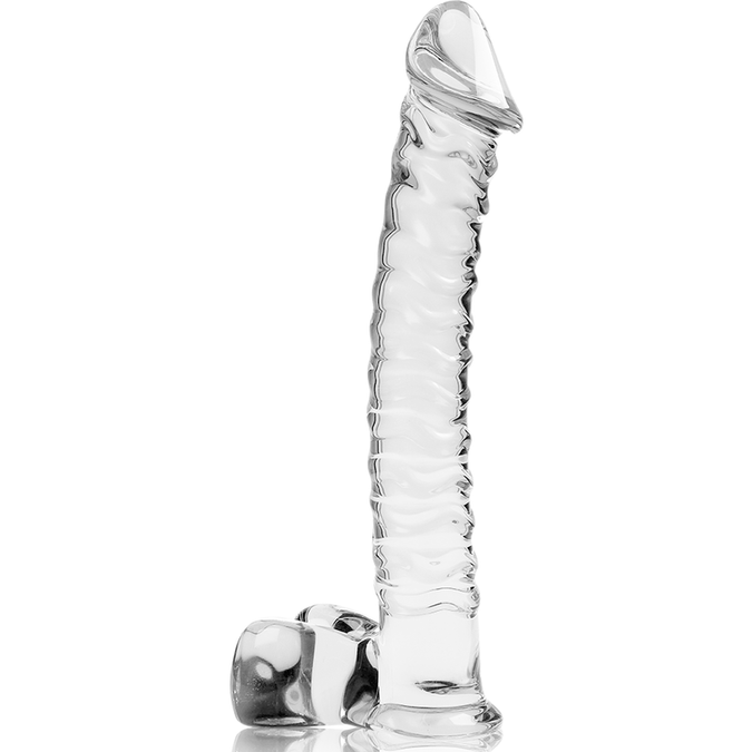 NEBULA SERIE VAN IBIZA - MODEL 23 DILDO BOROSILICAATGLAS HELDER 21.5 CM -O- 4 CM