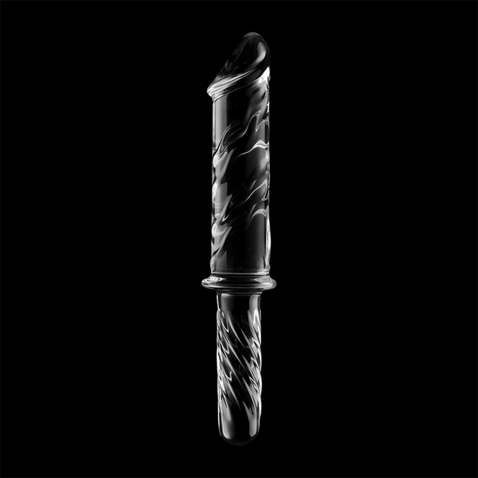 NEBULA SERIE VAN IBIZA - MODEL 24 DILDO BOROSILICAATGLAS HELDER 28.5 CM -O- 5 CM