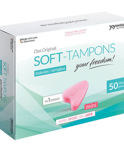 JOYDIVISION SOFT-TAMPONS - ORIGINELE SOFT-TAMPONS MINI X 50 STUKS