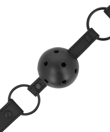 INTENSE - FETISH VEGAN LEATHER BALL GAG
