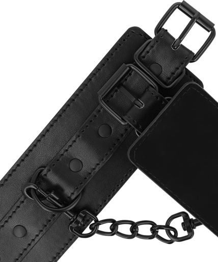 INTENSE - FETISH VEGAN LEATHER HANDCUFFS