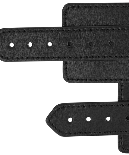 INTENSE - FETISH VEGAN LEATHER HANDCUFFS
