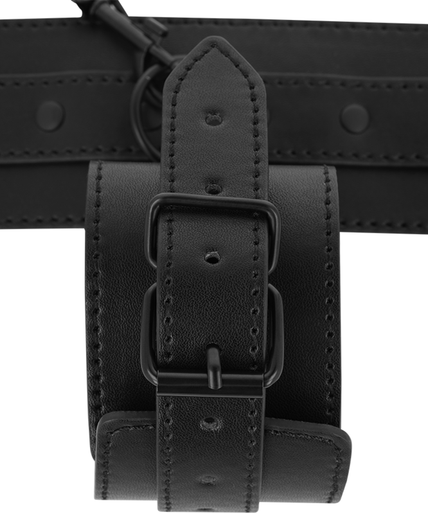 INTENSE - FETISH VEGAN LEATHER ANKLE CUFFS